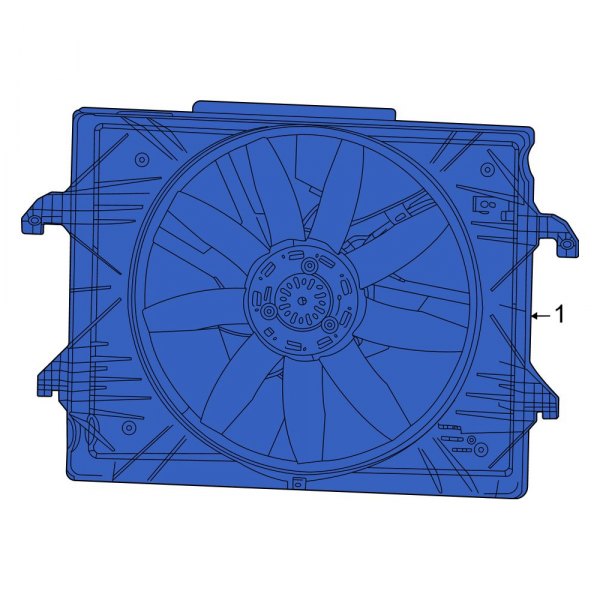 Engine Cooling Fan Assembly