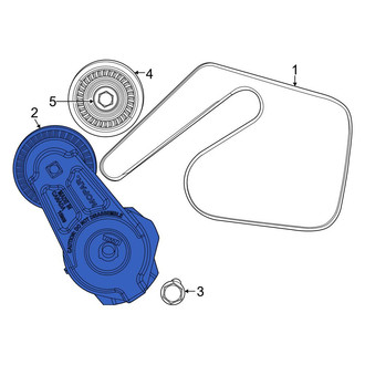 Jeep OE - Accessory Drive Belt Tensioner Assembly