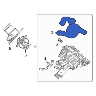 Jeep OE - Engine Water Pump Gasket