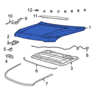 Jeep OE - Front Hood Panel