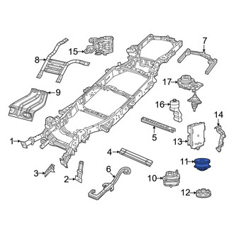 Jeep OE - Front Body Mount Cushion