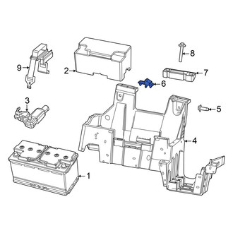 Jeep OE - Battery Spacer