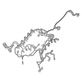Jeep OE - Electrical - Wiring Harness (4WD)