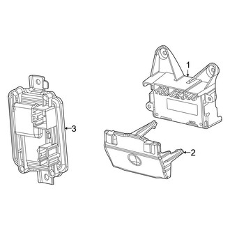 Jeep OE - Electrical Components (Transfer Case & Rear Axle), (Series I / Series I Carbide / Series II / Series II Carbide / Series III / Series III Carbide 4WD)