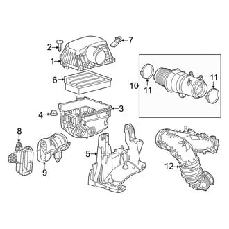 Jeep OE - Engine - Air Inlet (3.0L)