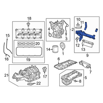 Jeep OE - Engine Oil Filter Housing
