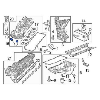 Jeep OE - Engine Valve Cover Washer Seal