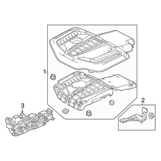 Jeep OE - Engine Appearance Cover (3.0L)