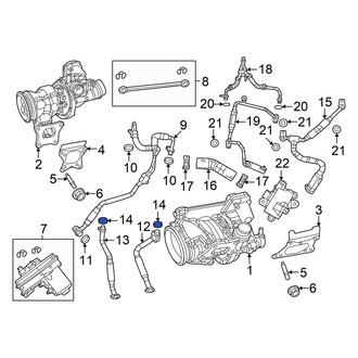 Jeep OE - Turbocharger Oil Line O-Ring