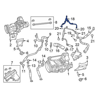 Jeep OE - Turbocharger Coolant Line