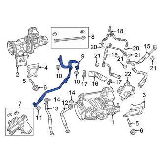 Jeep OE - Turbocharger Oil Line
