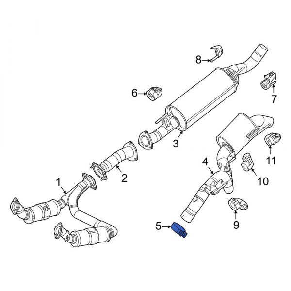 Exhaust Muffler Clamp