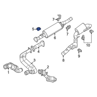 Jeep OE - Exhaust System Hanger Bracket