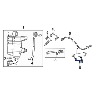 Jeep OE - Secondary Air Injection Solenoid Bracket