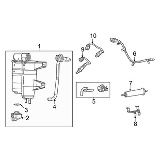 Jeep OE - Emission System - Emission Components (6.4L)