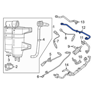 Jeep OE - Evaporative Emissions System Lines