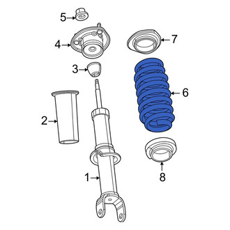 Jeep OE - Front Coil Spring