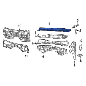 Jeep OE - Cowl Cover