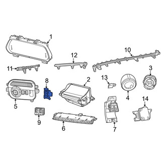 Jeep OE - Pedal Height Adjustment Switch
