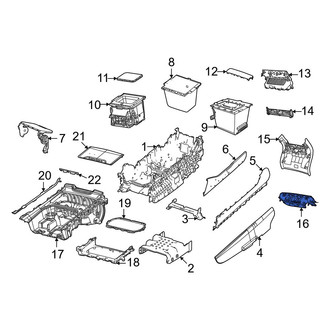 Jeep OE - Console Air Vent