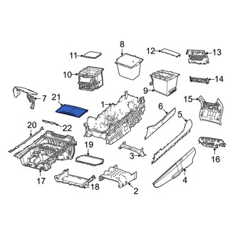 Jeep OE - Console Lid