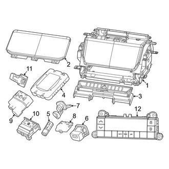 Jeep OE - Front Console (Electrical Components)