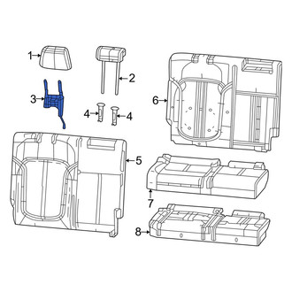 Jeep OE - Rear Right Headrest Actuator