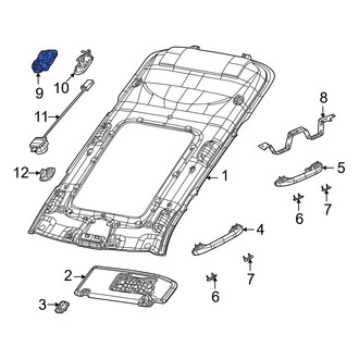 Jeep OE - Map Light Lens