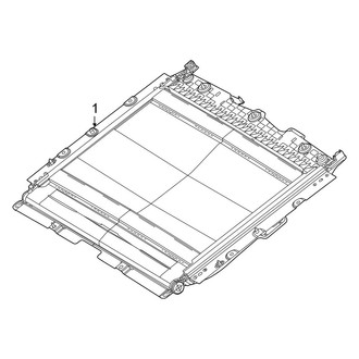 Jeep OE - Roof - Sunroof (With Sunroof, Rear)