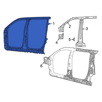 Jeep OE - Left Outer Uniside