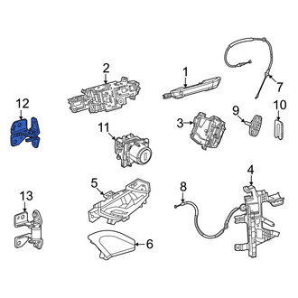 Jeep OE - Front Left Upper Door Hinge
