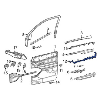 Jeep OE - Front Right Courtesy Light