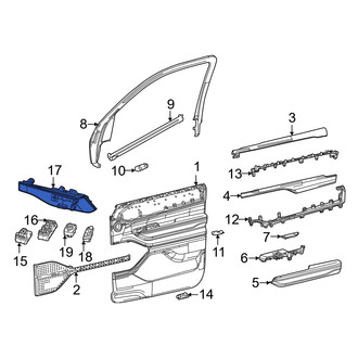 Jeep OE - Front Right Power Seat Switch