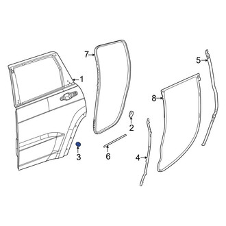 Jeep OE - Rear Door Stop