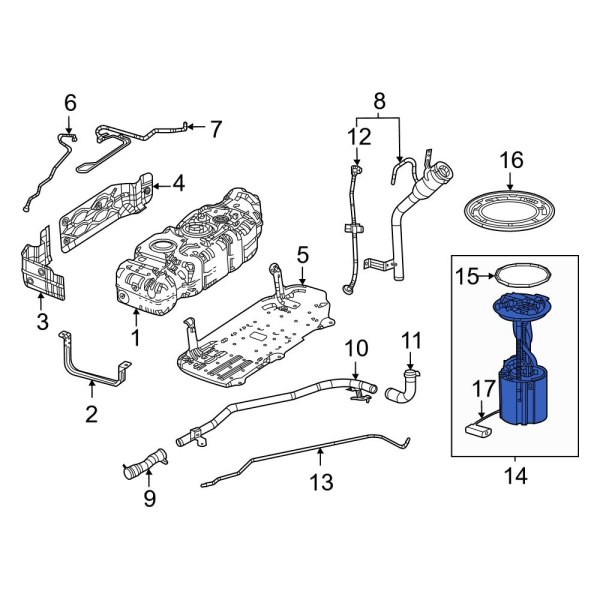 Fuel Pump and Sender Assembly