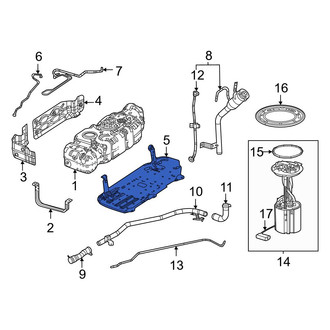 Jeep OE - Fuel Tank Skid Plate