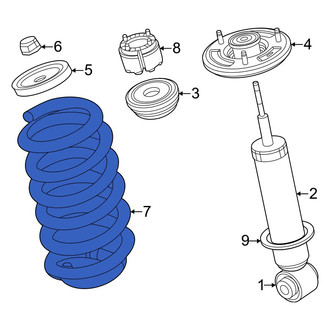 Jeep OE - Front Coil Spring