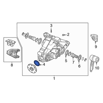 Jeep OE - Rear Differential Pinion Seal