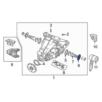 Jeep OE - Front Drive Axle Shaft Seal
