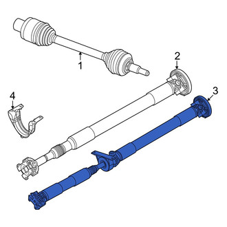 Jeep OE - Rear Drive Shaft