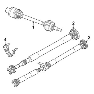 Jeep OE - Rear Suspension - Drive Axles