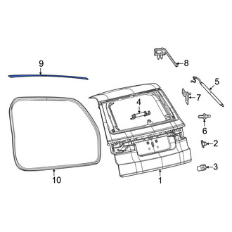 Jeep OE - Liftgate Seal