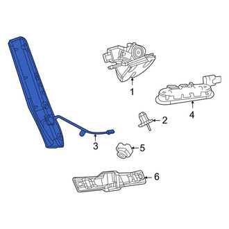 Jeep OE - Rear Left Liftgate Object Sensor