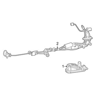 Jeep OE - Rear Lamps - License Lamps