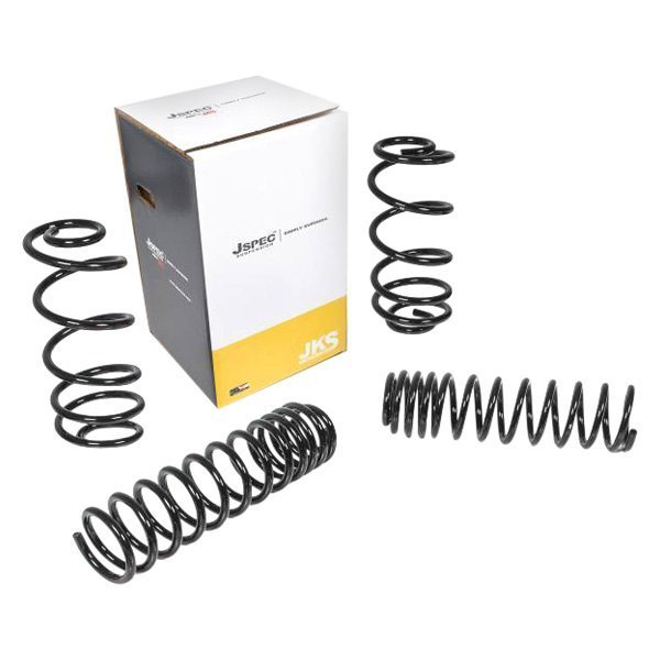 JKS Manufacturing® - 2" x 2" JSPEC™ Front and Rear Lifted Coil Springs