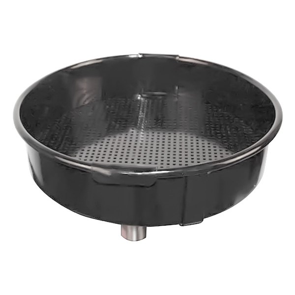 JohnDow® - 16" Steel Centered Funnel with Screen