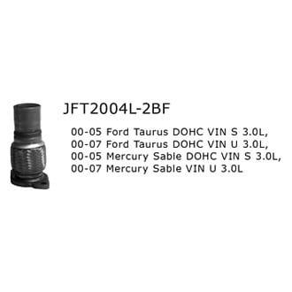 Jones Exhaust® - Direct Fit Flex Pipe with Flange