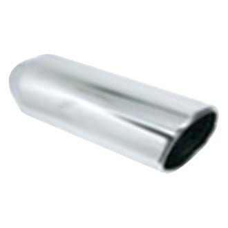 Jones Exhaust® - Stainless Steel Round Angle Cut Exhaust Tip