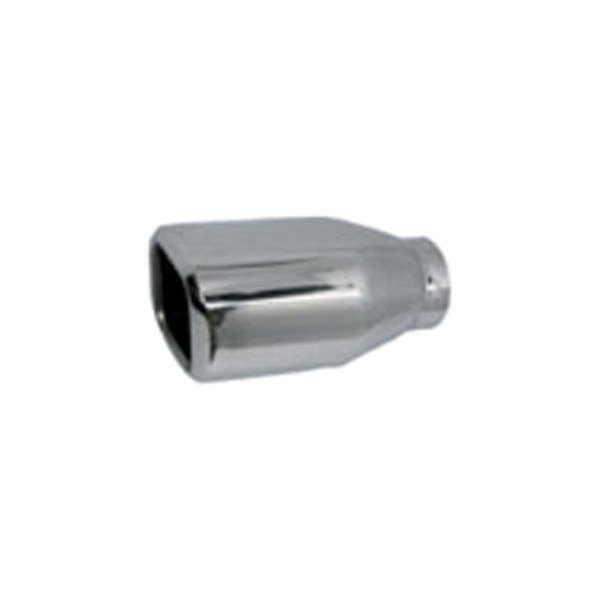 Jones Exhaust® - Stainless Steel Square Angle Cut Double-Wall Exhaust Tip