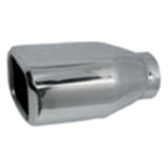 Jones Exhaust® - Stainless Steel Square Angle Cut Double-Wall Exhaust Tip